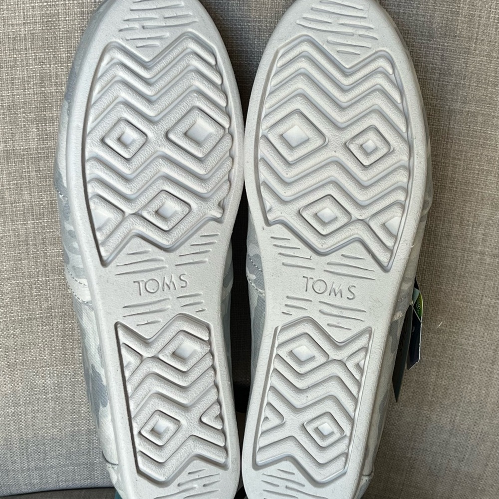 TOMS Alpargata Cloudbound Slip-on Shoes Women's US9 Glacier Grey Camo - Picture 4 of 6